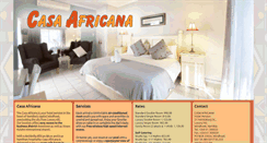 Desktop Screenshot of casa-africana.com